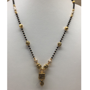 22kt antique mangalsutra dokiya