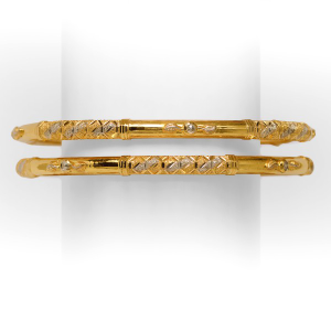 22 kt gold stylish single pipe  kadli