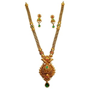 22k gold antique designer nakashi necklace se