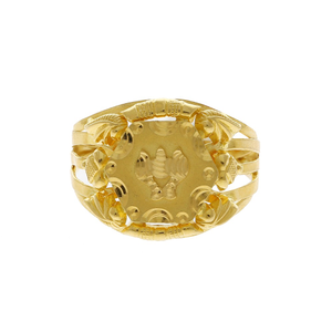 22kt gold gents ring