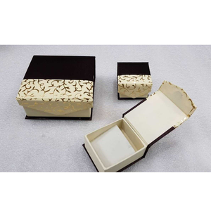 Modern paper jewellery box
