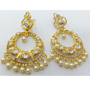 Fancy Gold Ladies Earrings