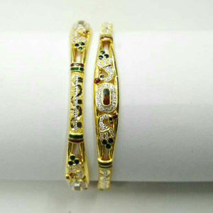22K / 916 Gold Ladies Classic Copper Bangles