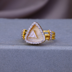 22k 916 exclusive gold ring for ladies