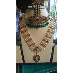 Gold 5 Line Attractive Moti Kanta