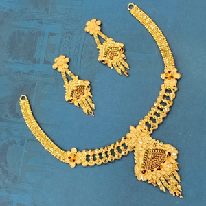 1.gram gold forming jewellery Classis necklac