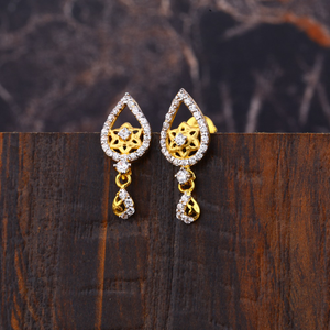 Ladies 916 Gold Fancy Earring -LFE273