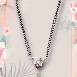 925 Silver Trending Double Line Mangalsutra