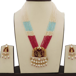 Colourful Pearl Stunning Colourful Moti Neckl
