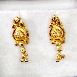 22 KT 916 Hallmark plane Earring