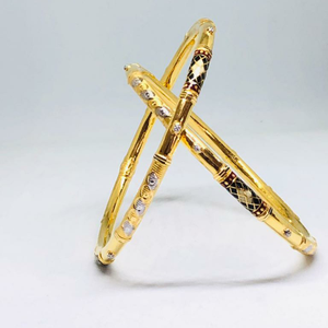 22KT/916 ANTIQUE GOLD  KADLI