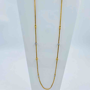 22k Gold Classic  And Rodium Manka Design Cha