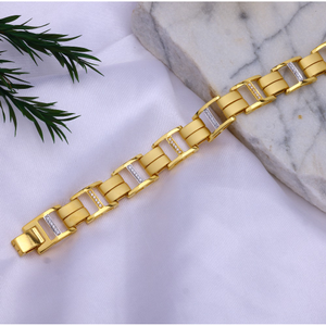 22k 916 yellow gold gents gold lucky