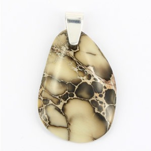 925 Silver Variscite Pendant