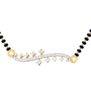 Gold Diamond Mangalsutra