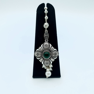 925 sterling silver classy hair chain