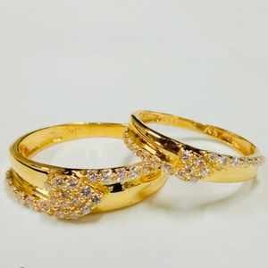 916 ct gold couple rings