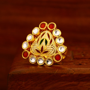 22CT Gold Hallmark Antique Ladies Ring LAR192