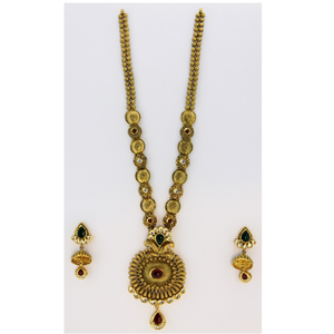 RAJESHVERI LONG ANTIQUE NECKLACE ST0011