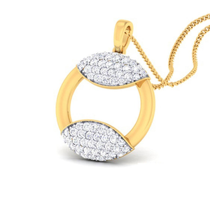 circlet diamond pendant