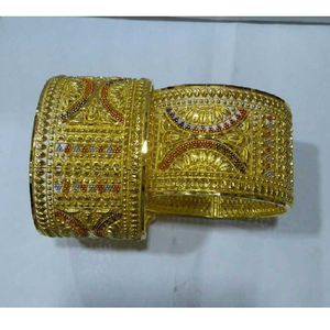 Modern 22KT Gold Rajwadi bangles