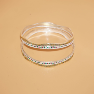 925 Silver Fancy Ladies Bangle 1210R1