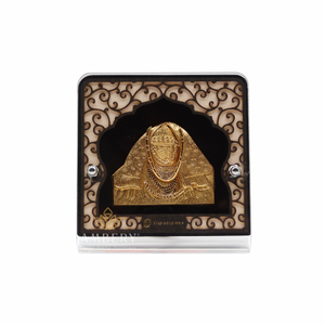 Ashapura maa 24k gold foil frame