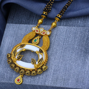 Latest Design Gold Jadtar Mangalsutra