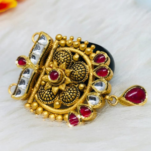 916 Gold Jadtar Mangalsutra Pendants msp-0017