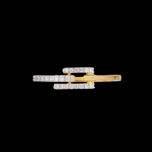 18k gold lightweight design ethinic rings sch