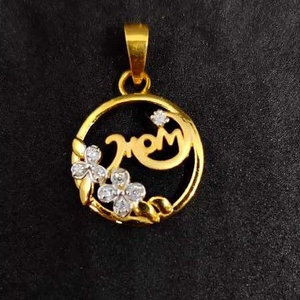 916 Gold fancy pendant For Men NO-44522