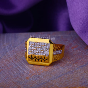 22KT Gold Hallmark Exclusive Mens Ring MR928