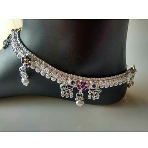 Fancy D Zumkhi Gold Payal Oxodise