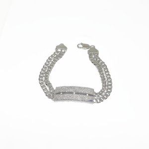 Fancy diamond lucky in 925 sterling silver mg