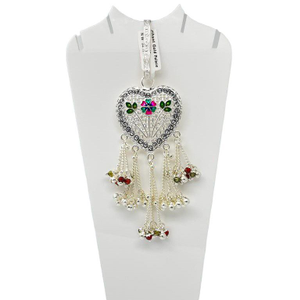 Silver Bombay Fancy Dil Type Design Waist Key
