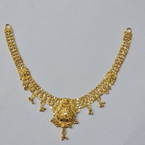 916 gold Plain necklace