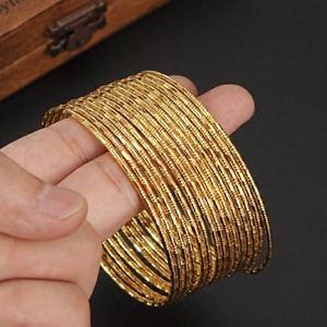 18 k yellow gold 15 pc dubai handmade slip-on