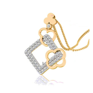 LADIES SQUARE PENDENT