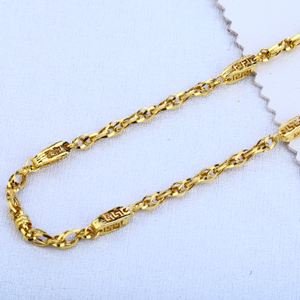 22ct  Gold  Designer  Choco Chain MCH116