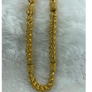 916 gold hallmarked heavy design chain