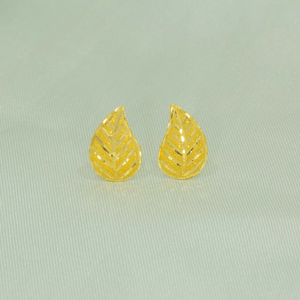 Leafy 22kt Gold Earrings