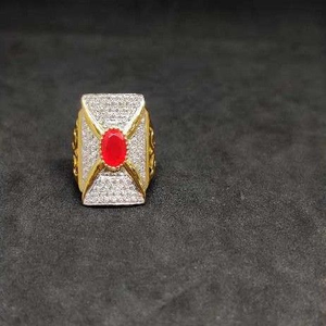 916 men's fancy gold ring