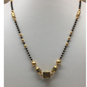 22kt antique singal line  mangalsutra dokiya