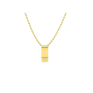 bold gold pendent