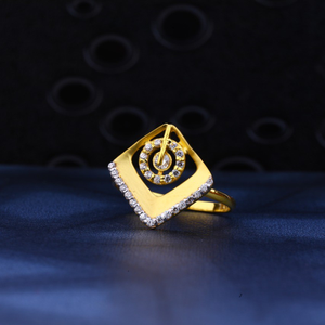 Ladies ring 916 cz