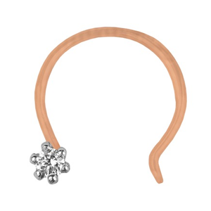 Rose Diamond Nosepin