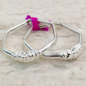 silver kids bangles RH-KB241