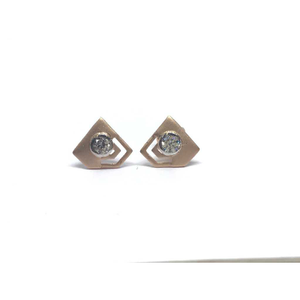 18k Ladies Fancy Rose Earring E-60505