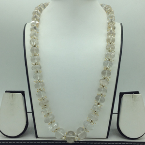 Natural White Rutile Beeds 1 Layers Mala J