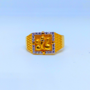 22 KT 916 Hallmark Fancy Ganpati Ji diamond g